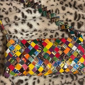 Colorful Woven Women's Bag